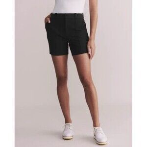 Rhone Birdie Trouser Shorts Golf Black Size 4 Womens